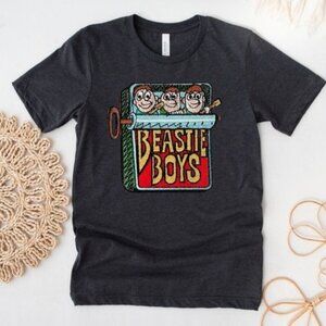 Beastie Boys T-Shirt 90s Hip Hop Rock Band Music Fan Graphic Retro Tee 73
